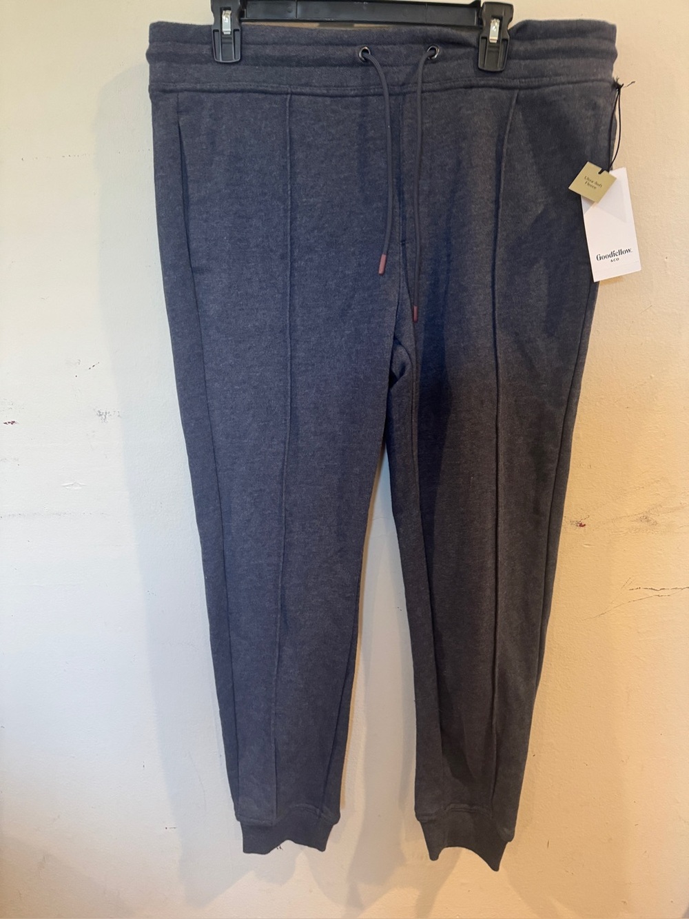 Goodfellow & Co. Jogger Sweatpants Fleece Lined Federal Blue Men's size med
